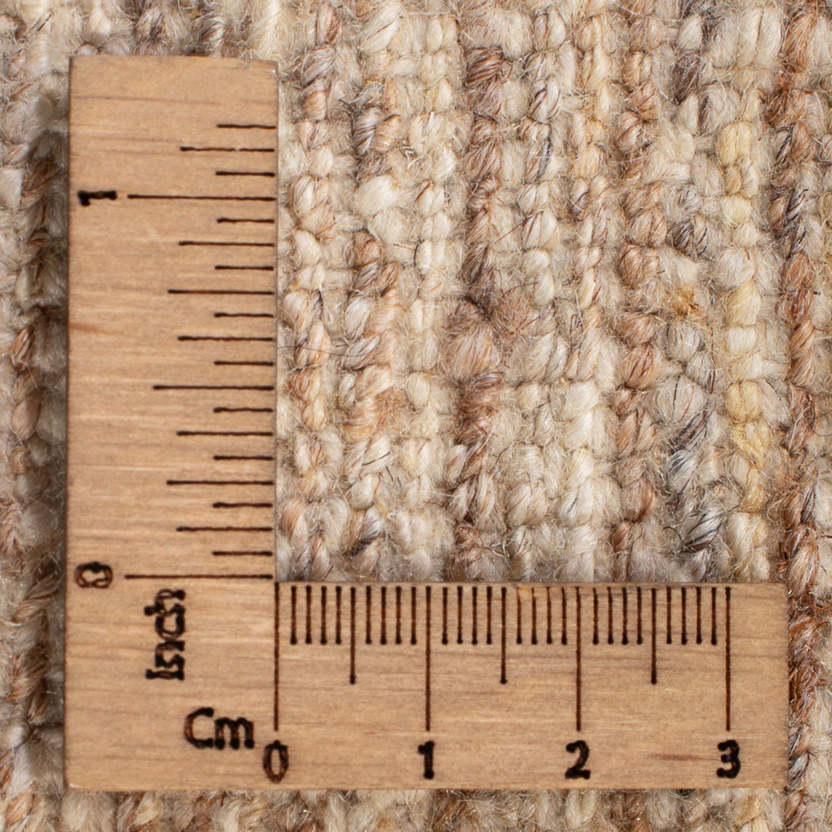 Gabbeh-matta - persisk - 90 x 60 cm - mörk beige