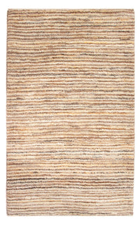 Gabbeh-matta - persisk - 95 x 63 cm - mörk beige