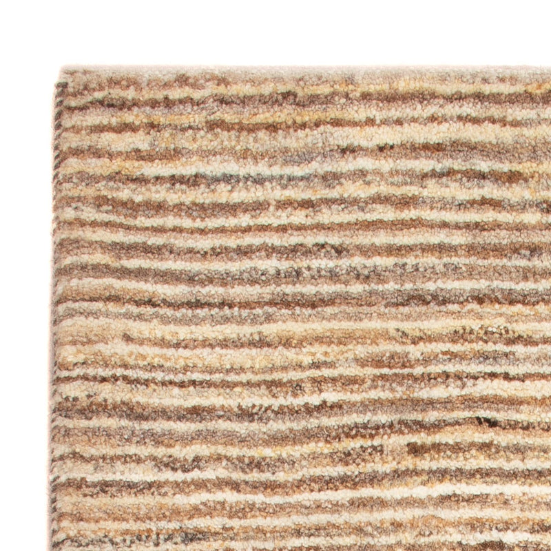 Gabbeh-matta - persisk - 95 x 63 cm - mörk beige