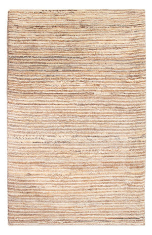 Gabbeh-matta - persisk - 93 x 61 cm - mörk beige