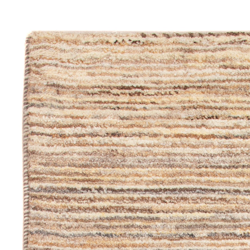 Gabbeh-matta - persisk - 93 x 61 cm - mörk beige