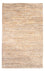 Gabbeh-matta - persisk - 90 x 58 cm - mörk beige