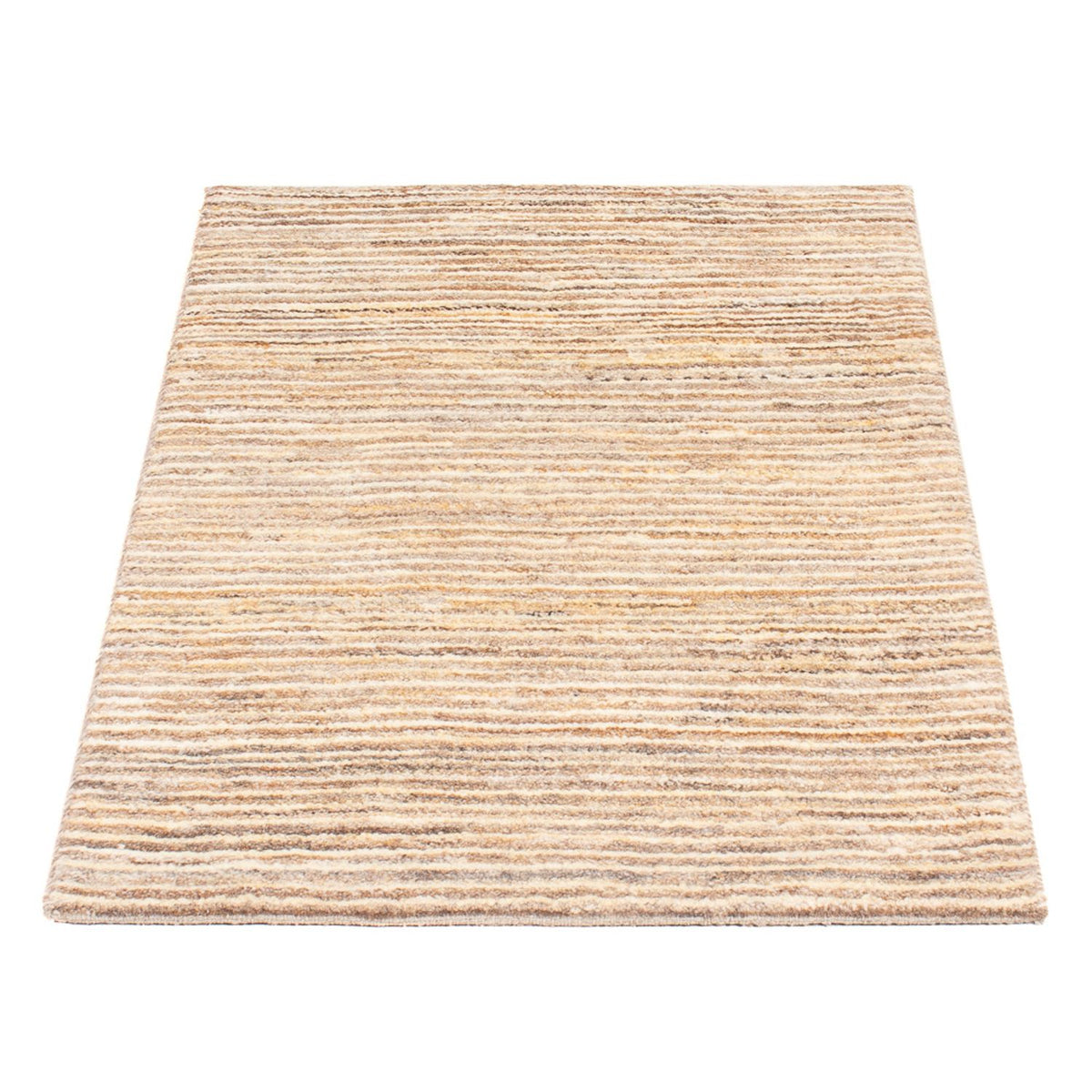 Gabbeh-matta - persisk - 90 x 58 cm - mörk beige
