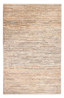 Gabbeh-matta - persisk - 92 x 61 cm - mörk beige