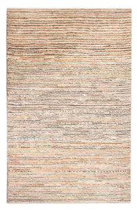 Gabbeh-matta - persisk - 92 x 61 cm - mörk beige