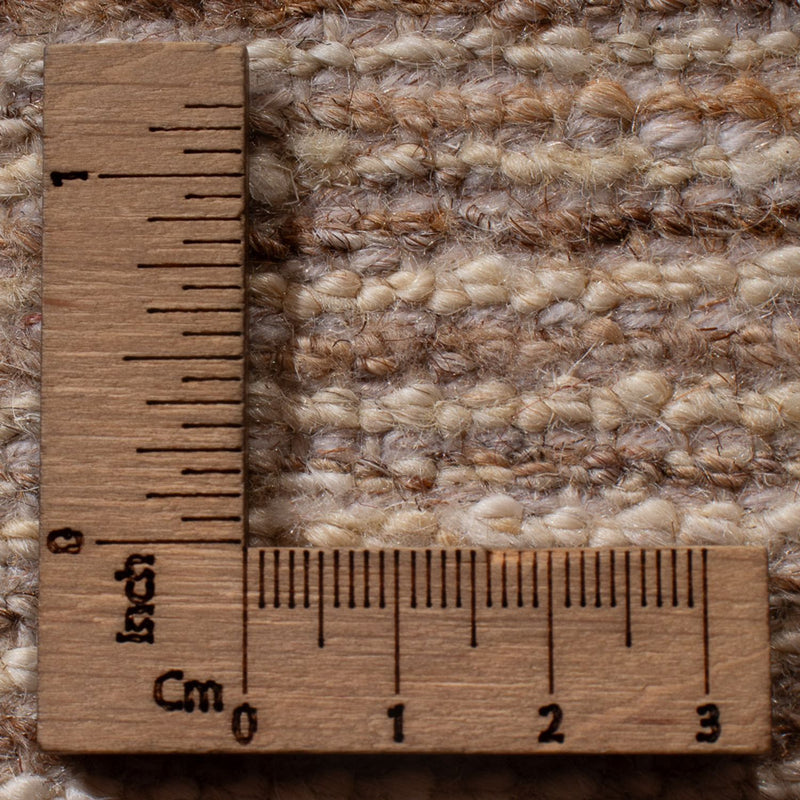 Gabbeh-matta - persisk - 92 x 61 cm - mörk beige