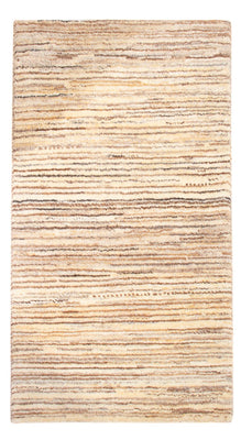 Gabbeh-matta - persisk - 96 x 55 cm - mörk beige