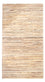 Gabbeh-matta - persisk - 96 x 55 cm - mörk beige