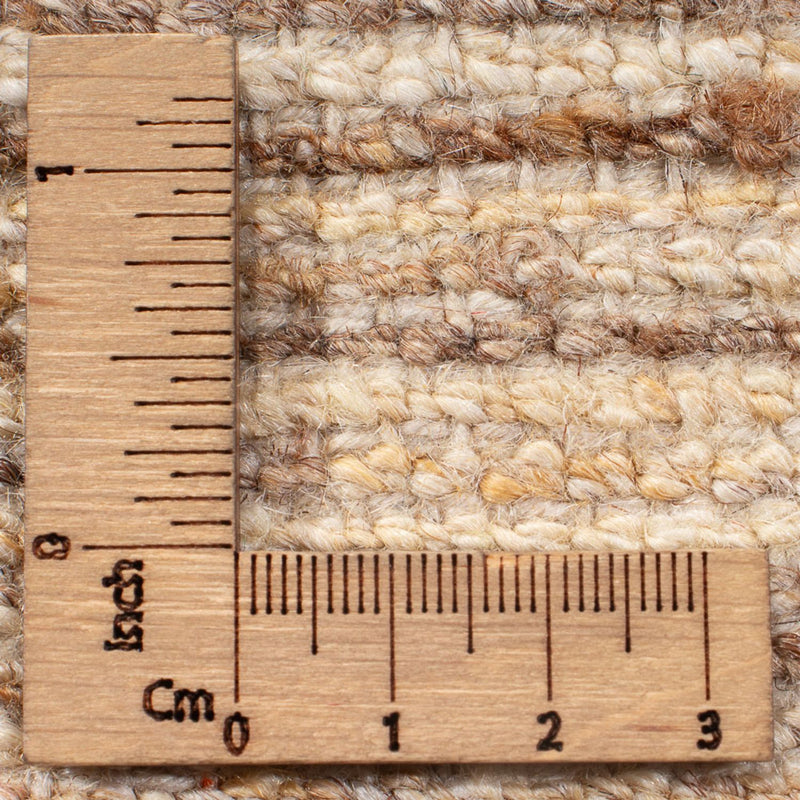 Gabbeh-matta - persisk - 96 x 55 cm - mörk beige