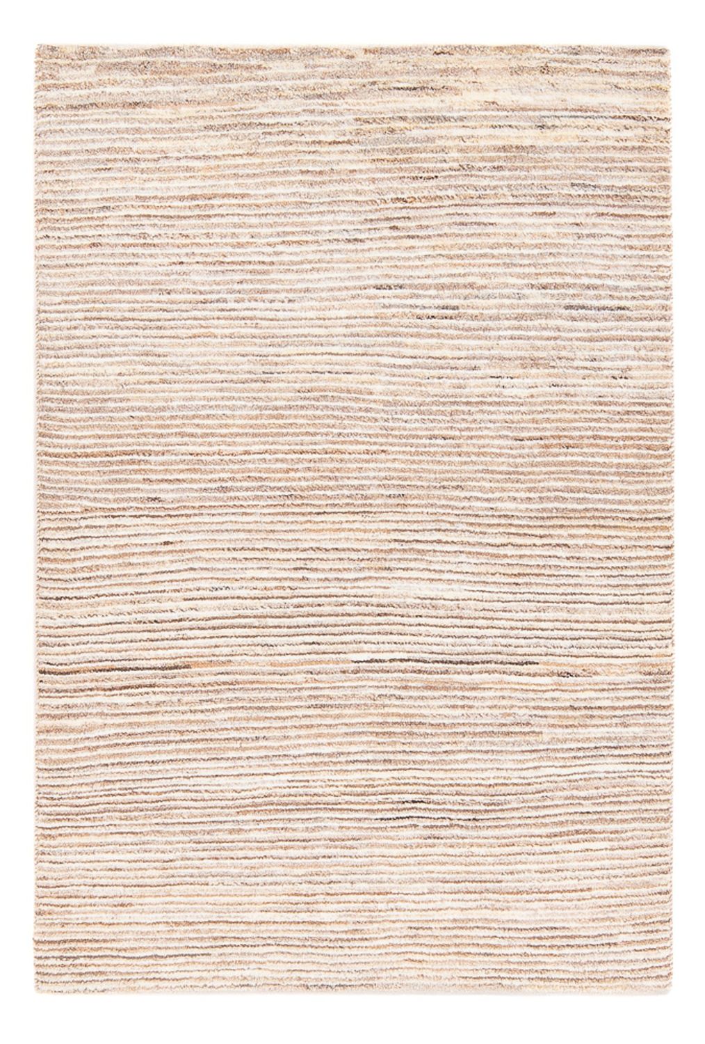 Gabbeh-matta - persisk - 142 x 98 cm - ljusbeige