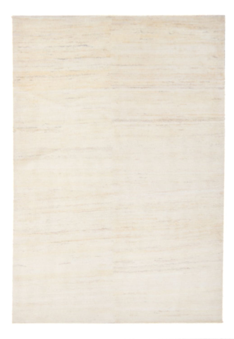 Gabbeh-matta - persisk - 204 x 142 cm - ljusbeige