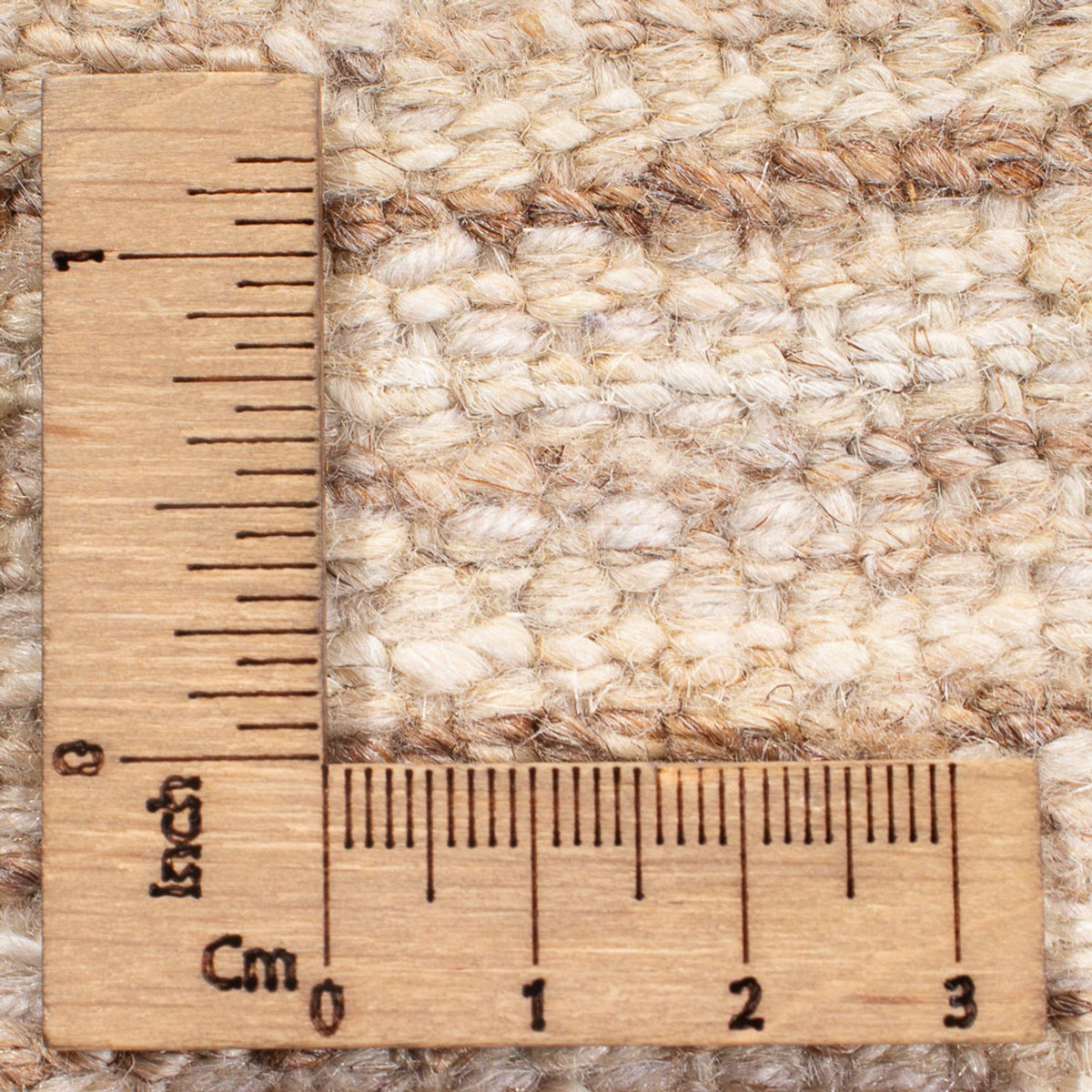 Gabbeh-matta - persisk - 142 x 95 cm - ljusbeige