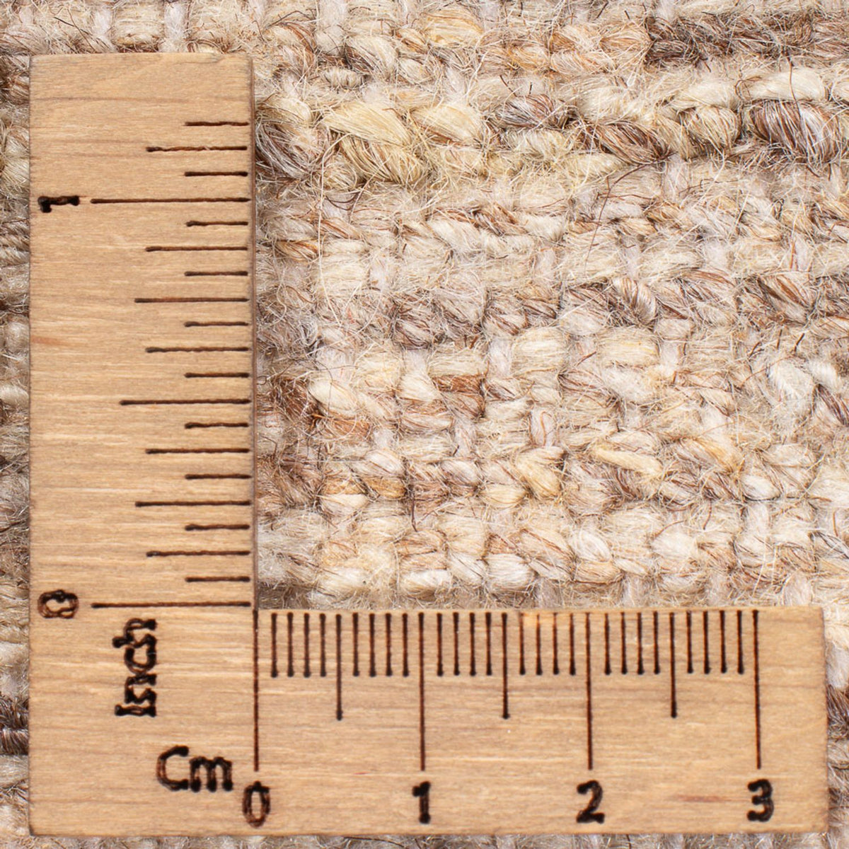 Gabbeh-matta - persisk - 138 x 93 cm - ljusbeige