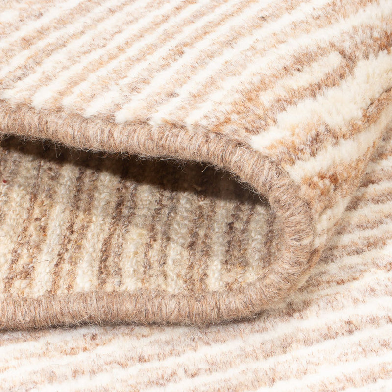 Gabbeh-matta - persisk - 145 x 102 cm - ljusbeige