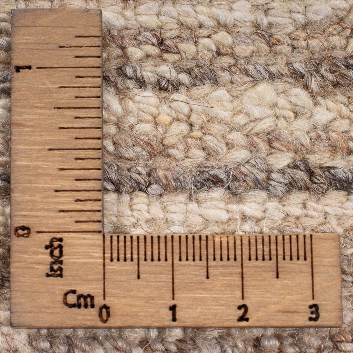 Gabbeh-matta - persisk - 292 x 211 cm - ljusbrun