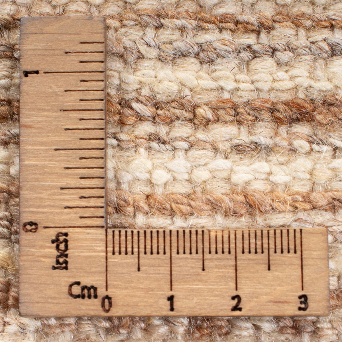 Gabbeh-matta - persisk - 252 x 207 cm - ljusbrun