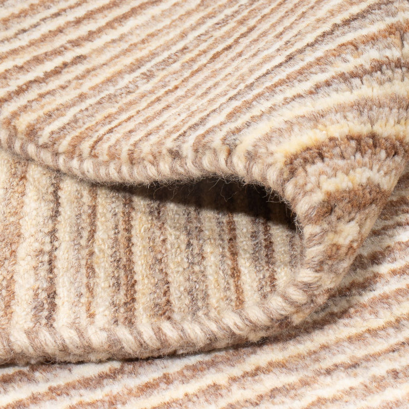 Gabbeh-matta - persisk - 242 x 210 cm - ljusbrun