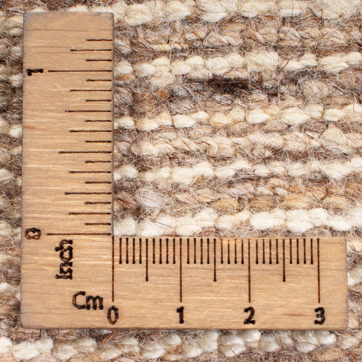 Gabbeh-matta - persisk - 250 x 196 cm - ljusbrun