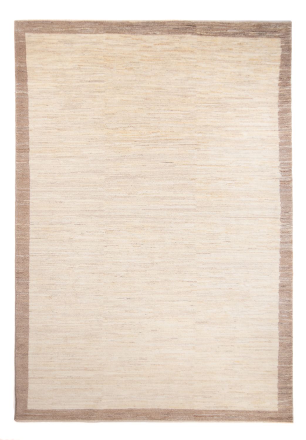 Gabbeh-matta - persisk - 287 x 200 cm - ljusbeige