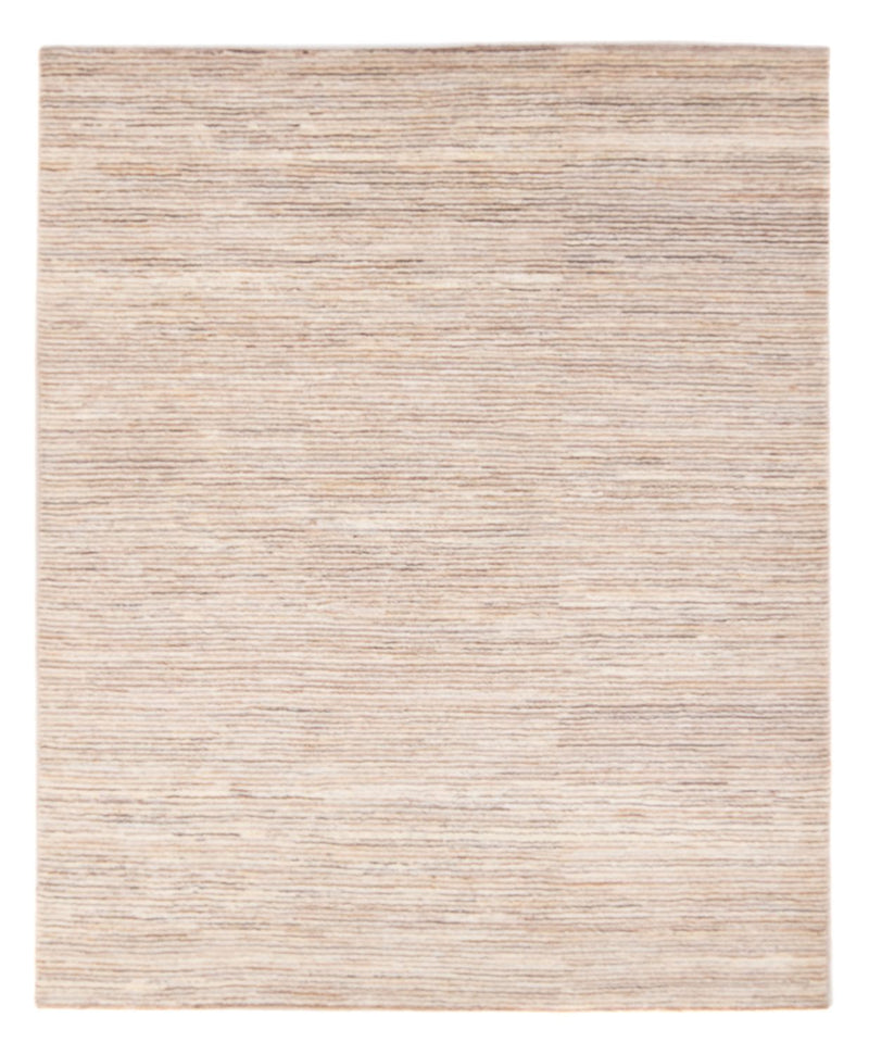 Gabbeh-matta - persisk - 201 x 150 cm - mörk beige