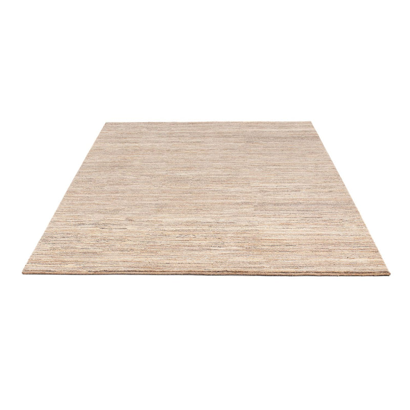 Gabbeh-matta - persisk - 201 x 150 cm - mörk beige