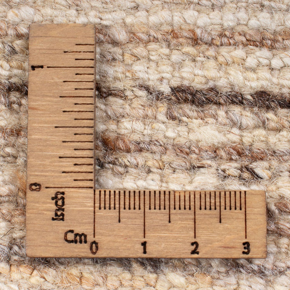 Gabbeh-matta - persisk - 201 x 150 cm - mörk beige