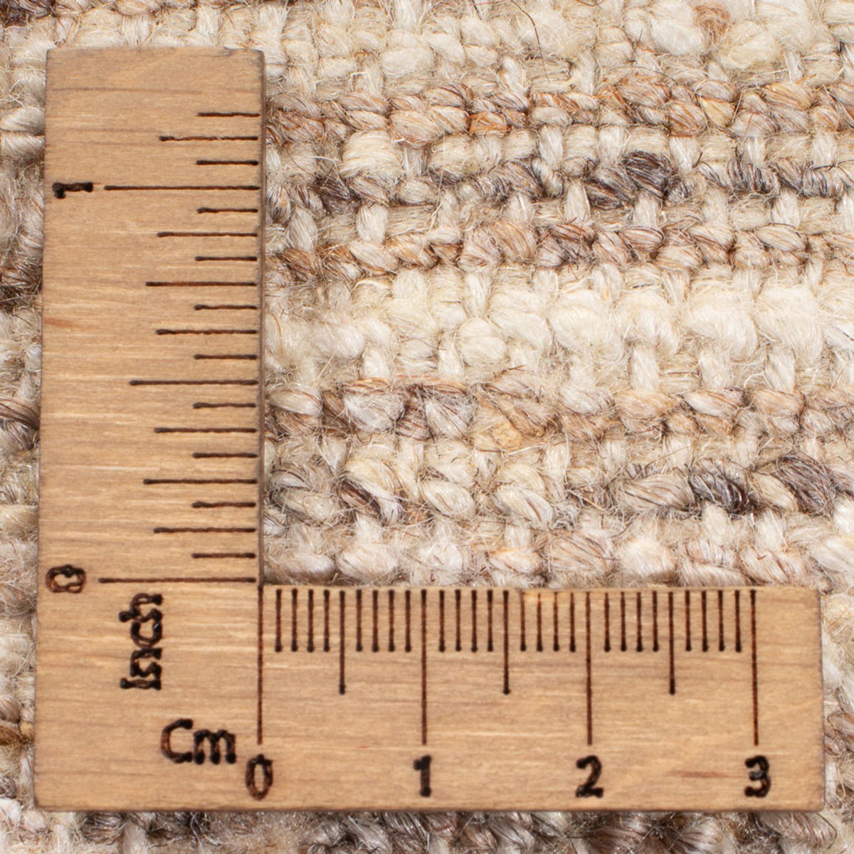 Gabbeh-matta - persisk - 193 x 143 cm - ljusbrun