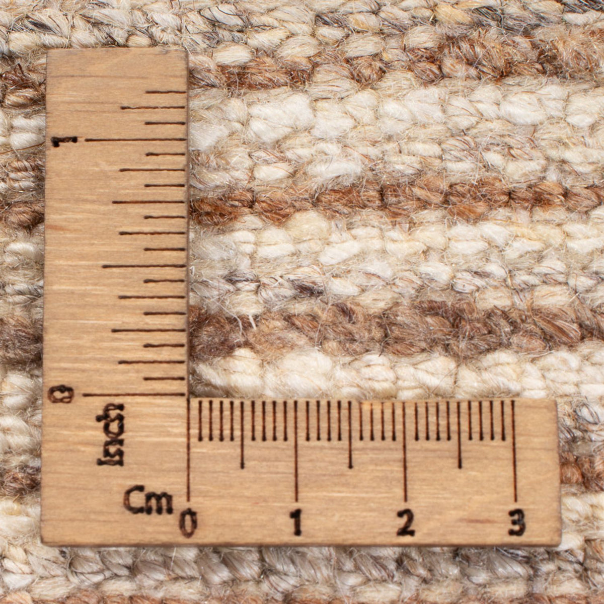 Gabbeh-matta - persisk - 194 x 145 cm - ljusbrun