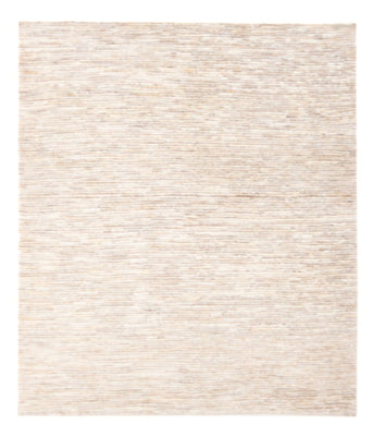 Gabbeh-matta - persisk - 194 x 151 cm - mörk beige