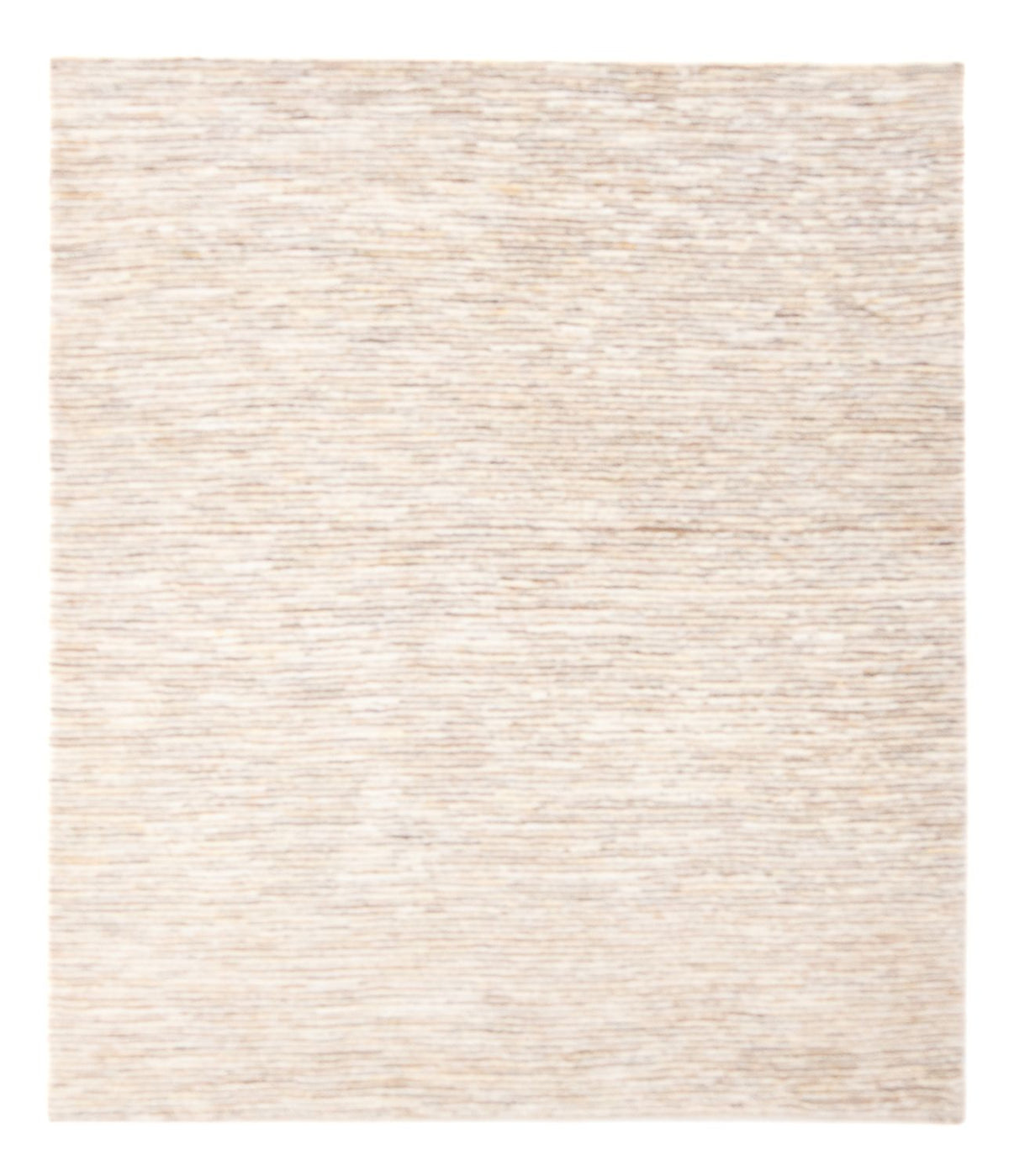 Gabbeh-matta - persisk - 194 x 151 cm - mörk beige