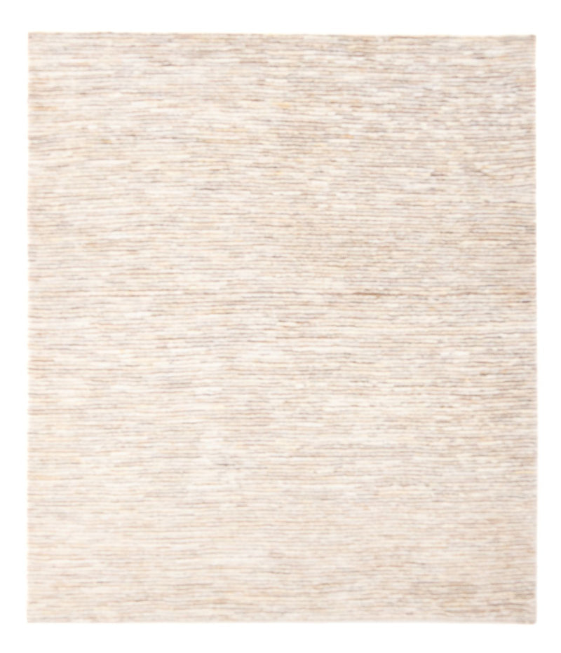 Gabbeh-matta - persisk - 194 x 151 cm - mörk beige