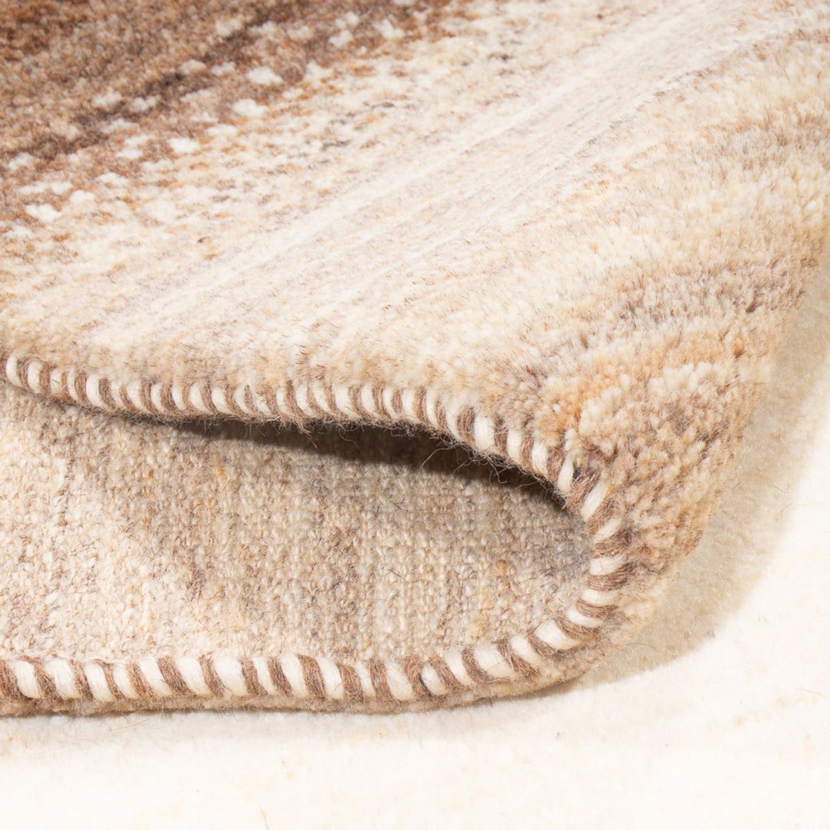 Runner Gabbeh-matta - persisk - 245 x 82 cm - natur