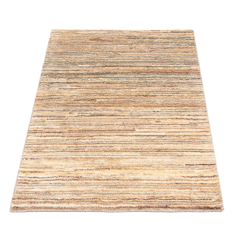 Gabbeh-matta - persisk - 95 x 54 cm - mörk beige