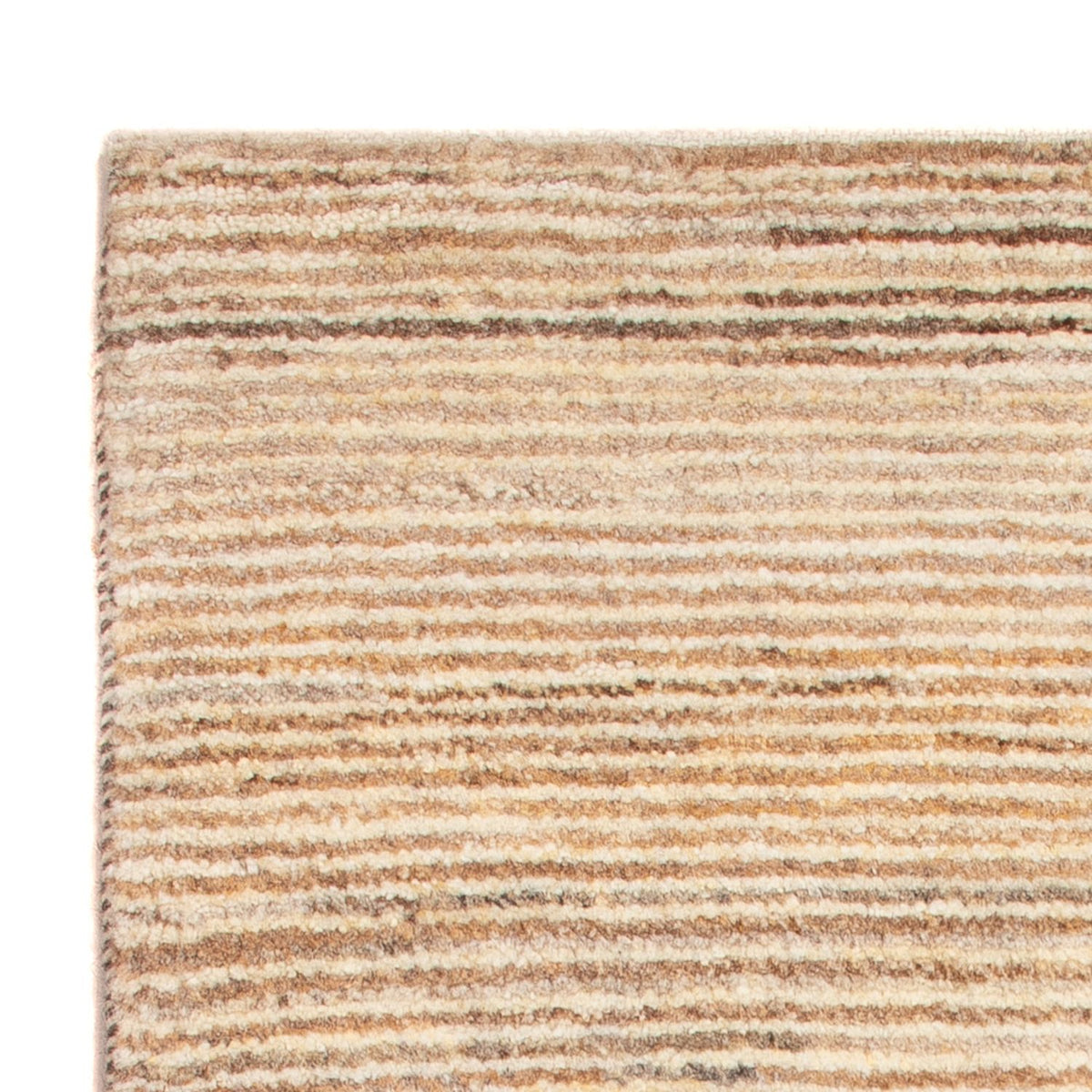 Gabbeh-matta - persisk - 92 x 60 cm - mörk beige