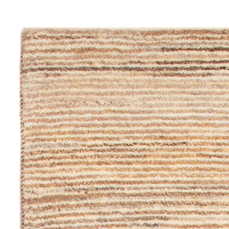 Gabbeh-matta - persisk - 92 x 60 cm - mörk beige