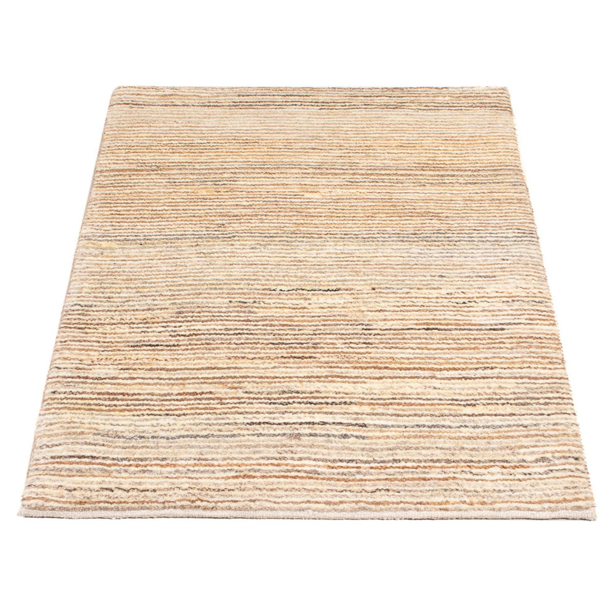 Gabbeh-matta - persisk - 92 x 60 cm - mörk beige