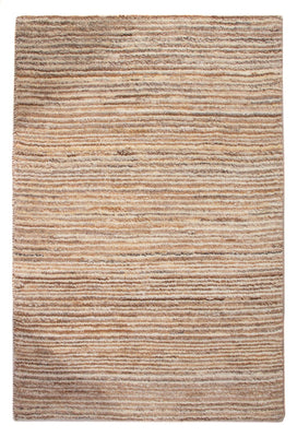 Gabbeh-matta - persisk - 90 x 61 cm - mörk beige