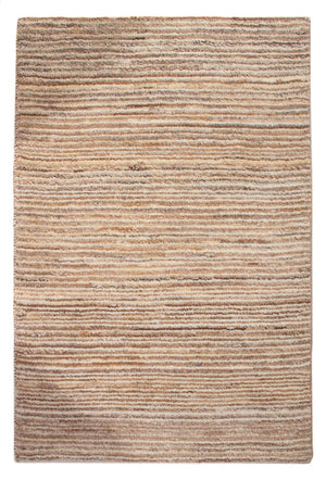 Gabbeh-matta - persisk - 90 x 61 cm - mörk beige