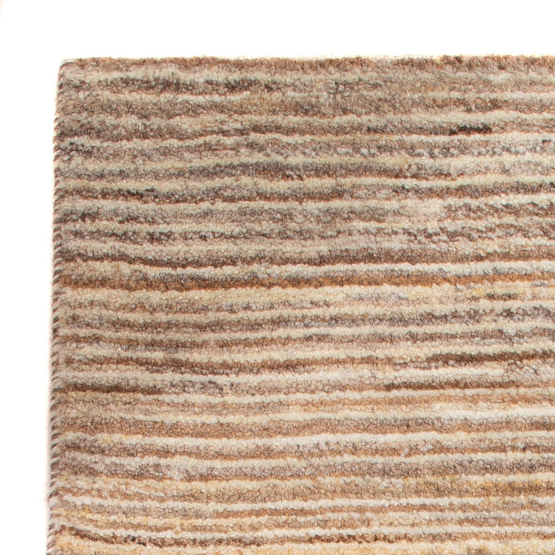Gabbeh-matta - persisk - 90 x 61 cm - mörk beige
