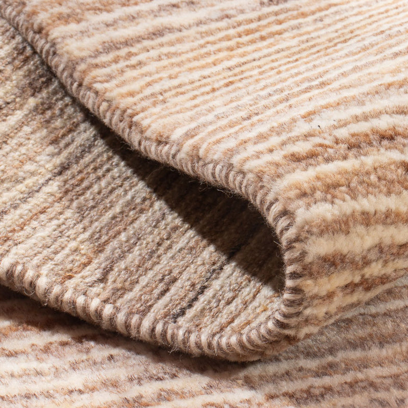 Gabbeh-matta - persisk - 90 x 61 cm - mörk beige