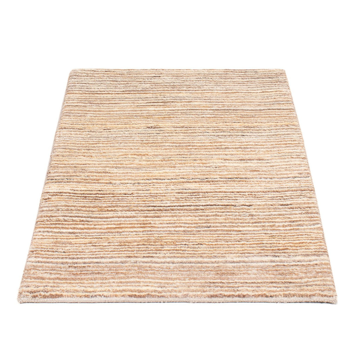 Gabbeh-matta - persisk - 90 x 61 cm - mörk beige