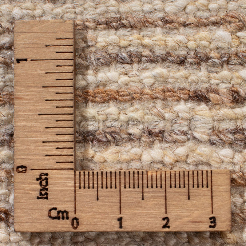 Gabbeh-matta - persisk - 90 x 61 cm - mörk beige