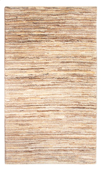 Gabbeh-matta - persisk - 95 x 57 cm - mörk beige