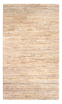 Gabbeh-matta - persisk - 91 x 57 cm - mörk beige