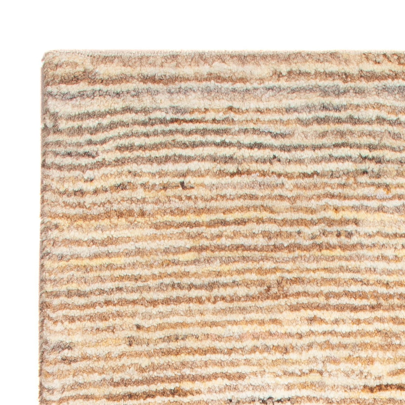 Gabbeh-matta - persisk - 91 x 57 cm - mörk beige