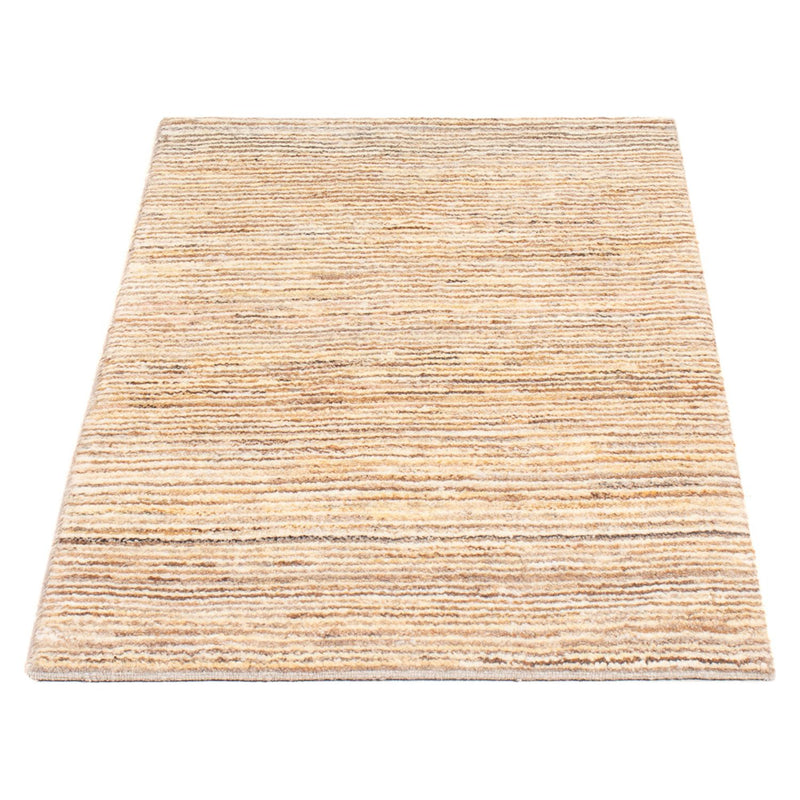 Gabbeh-matta - persisk - 91 x 57 cm - mörk beige