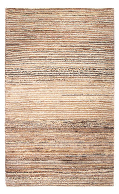 Gabbeh-matta - persisk - 96 x 61 cm - mörk beige