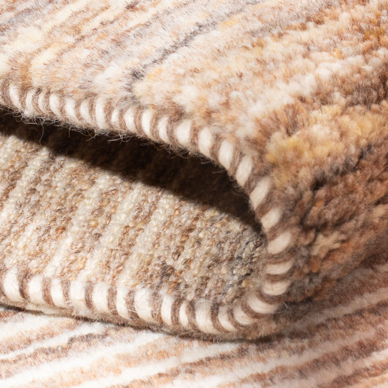 Gabbeh-matta - persisk - 96 x 61 cm - mörk beige