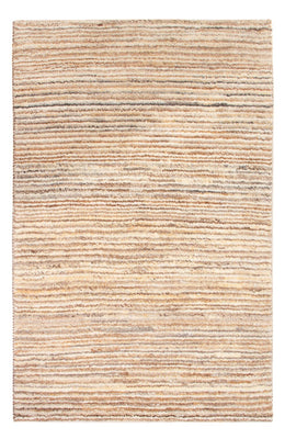 Gabbeh-matta - persisk - 89 x 59 cm - mörk beige