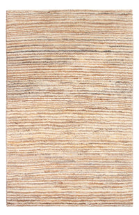 Gabbeh-matta - persisk - 89 x 59 cm - mörk beige